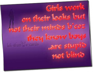 Funny Quotes About Boys Being Stupid