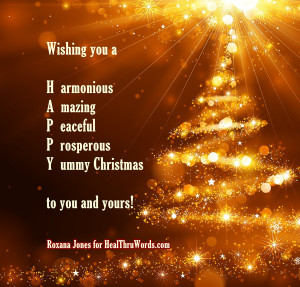 ... Christmas to you and yours!~Roxana Jones #quotes #inspirationalquotes