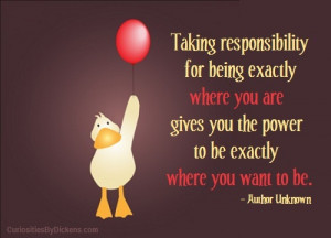 Responsibility Quotes