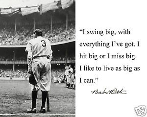 ... -New-York-Yankees-swing-big-Autograph-Quote-Glossy-8-x-10-Photo-bs2