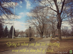 Don’t forget to share this fitting springtime quote with your ...