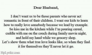 Dear husband