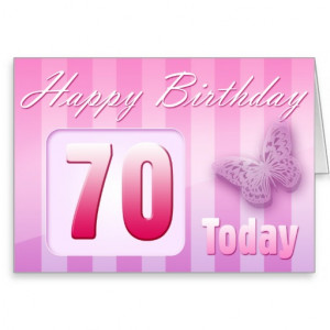 Happy 70th Birthday Grand Mother Great-Aunt Mom Cards