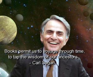 funny carl sagan quotes on book voyage journey life