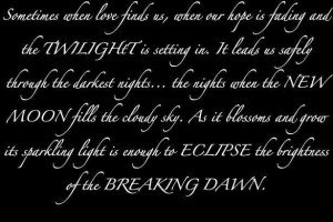 Twilight Series Twilight quote's