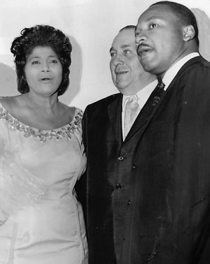 Mahalia Jackson, Mayor Richard Daley, and Martin Luther King, Jr. at ...