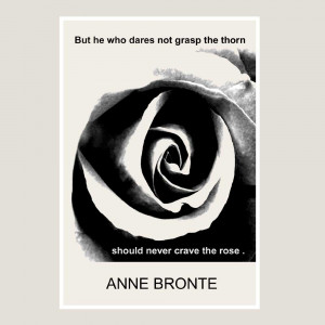 anne bronte 13 x 19 print by struggletoclimb on etsy charlotte bronte ...