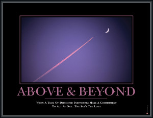 ABOVE & BEYOND