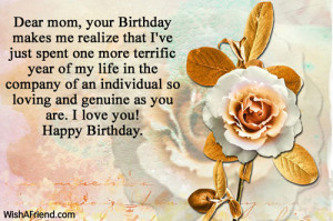 Mom Birthday Messages