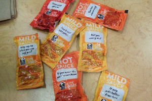 Taco Bell Sauce Packet Sayings List This taco bell is also a long