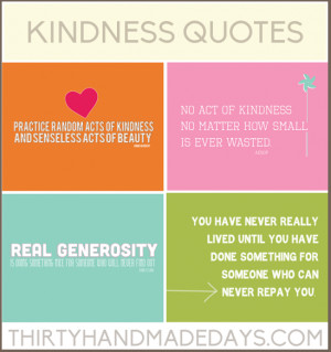 Kindness quotes.