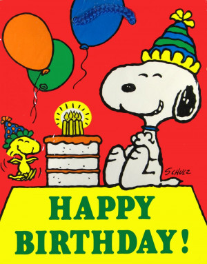 Happy Birthday Clip Art Snoopy 21