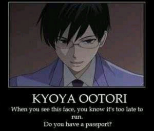 Kyoya Ootori Ouran...