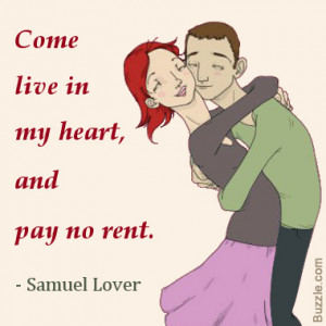 Samuel lover love quote