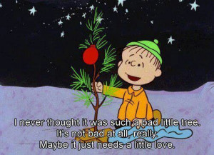 Love my Charlie Brown tree