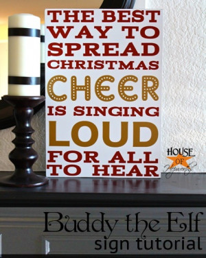 Buddy The Elf Quotes Im In Love It was this quote or i love