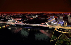 Dubai Bridge Inverted Arch