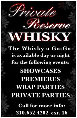 PLAY AT THE WHISKY!