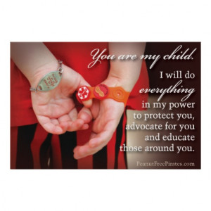 You are my child. (Food Allergy Awareness) Print