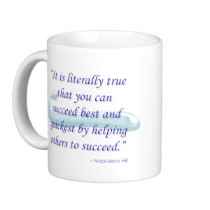 Helping Others Succeed Quote Mug – Vertical