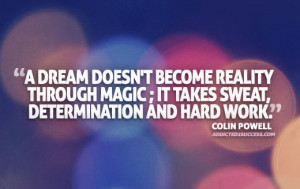 Dream Inspiration Picture Quote Colin Powell