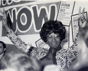 Shirley Chisholm, the first African-American woman elected to Congress ...