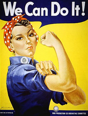 ... of women into the paid industrial workforce during World War II