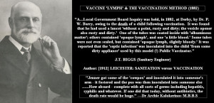 Biggs Smallpox spread by vaccine (vaccine damage) quotes