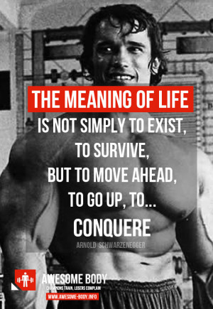 Arnold Schwarzenegger quotes | The Meaning of Life