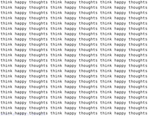 happy, positive, quotes, think, think happy thoughts, thoughts