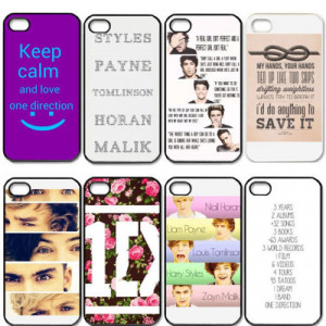 One-Direction-1D-Quotes-Protective-Cell-Phones-Cover-Case-for-Apple ...