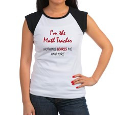 Math Teacher Women's Cap Sleeve T-Shirt for