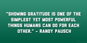Showing gratitude is one of the simplest yet most powerful things ...
