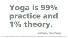 Sri Krishna Pattabhi Jois - Dirty Yoga 81 #quotes More