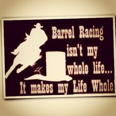 Barrel racing