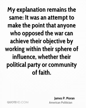 James P. Moran Quotes