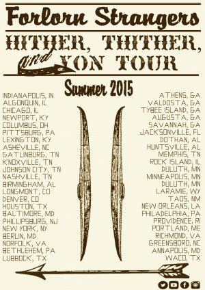 Hither, Thither, & Yon Tour Summer 2015