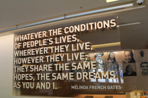 Immerse yourself in the Gates Foundation visitor center today!
