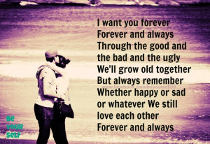 Parachute - Forever and Always.