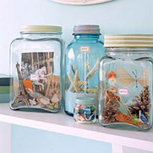 Vacation Memory Jars {How-To}