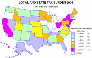 New York is one of a handful of states with the highest tax burdens as ...