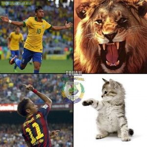 Neymar in Brazil NT vs Neymar in FC Barcelona