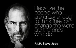 RIP Steve Jobs” from densaer on Flickr via Creative Commons. Quote ...