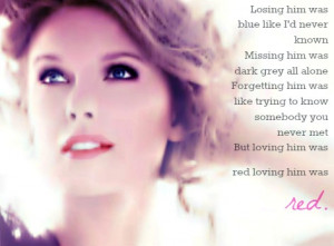 Taylor Swift Quotes From Red #1