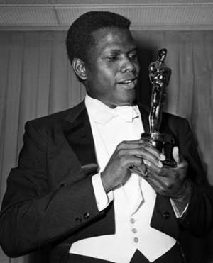 1963 - Sidney Poitier. Best Actor. Lilies of the Field.
