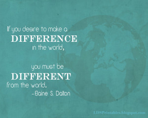 Make a Difference