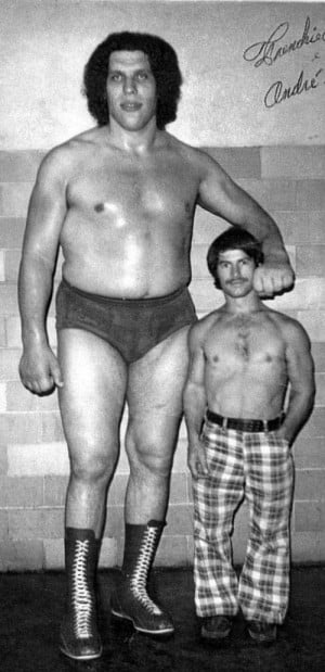 Salute To Andre The Giant. Six Million Dollar Man.