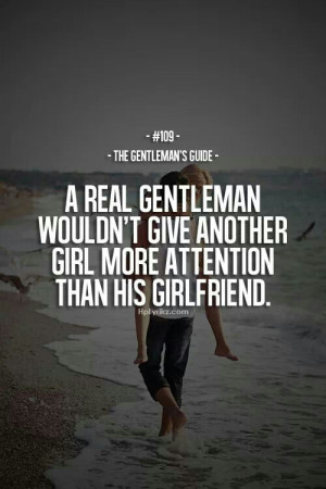 Real gentleman