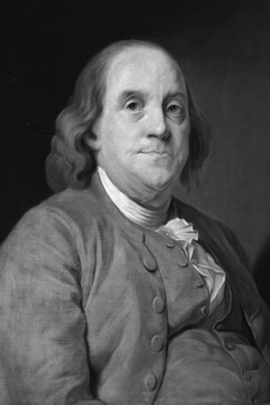 Benjamin Franklin, 1778, portrait by Joseph-Siffred Duplessis (1725 ...