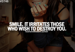 quotes about smiling tumblr